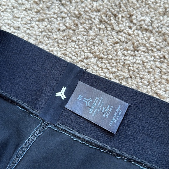 Ultracor Lightning Bolt Appliquéd Stretch Leggings Black - Picture 7 of 10